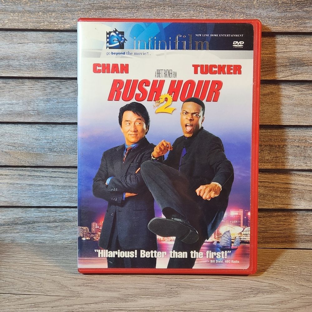 🔥 Rush Hour 2 dvd Jackie Chan